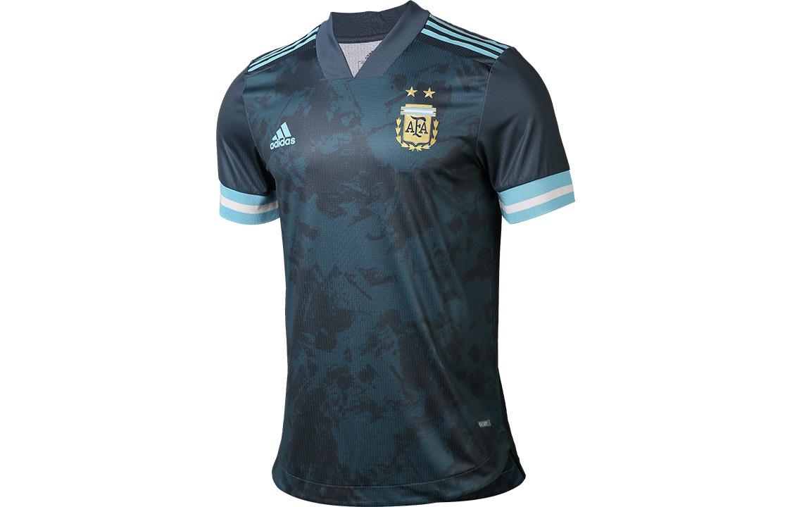 adidas Argentina Away Player Version Jersey Midnight Navy Breathable Tee. FH8570