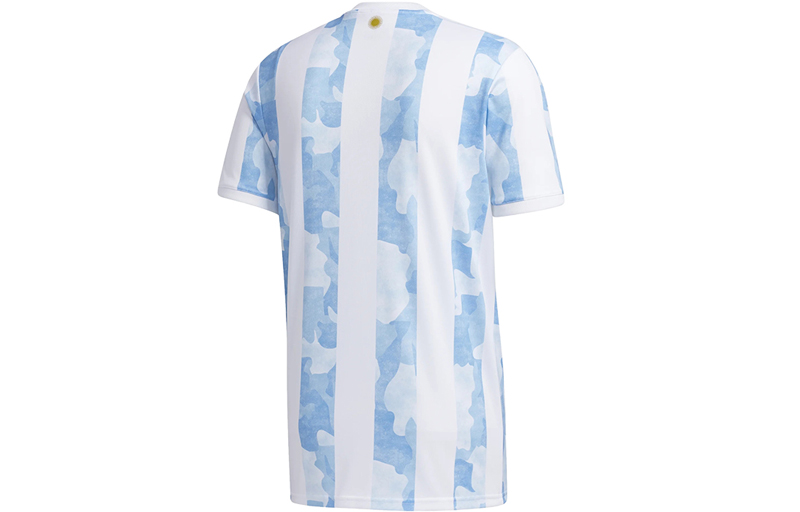 Lookbook Camiseta adidas Argentina Local 21/22 Messi Retro Dopamine Stripe - Azul GE5475