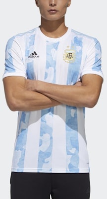 Camiseta adidas Argentina Local 21/22 Messi Retro Dopamine Stripe - Azul GE5475 Shop Camiseta adidas Argentina Local 21/22 Messi Retro Dopamine Stripe - Azul GE5475
