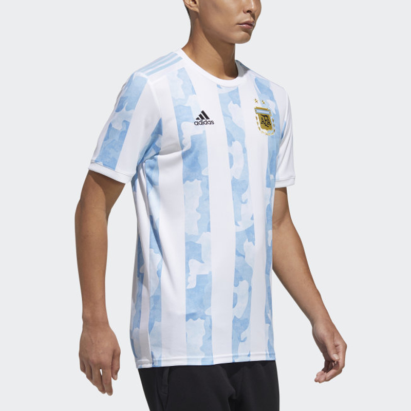 Details for Camiseta adidas Argentina Local 21/22 Messi Retro Dopamine Stripe - Azul GE5475