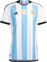 adidas Argentina Home Player Version 3-Star Summer Jersey Unisex White IV5786 adidas Argentina Home Player Version 3-Star Summer Jersey Unisex White IV5786