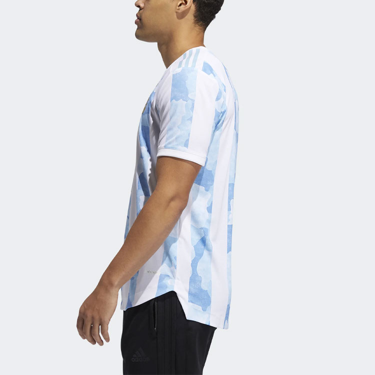Details for adidas Argentina Jersey Home Versi Pemain Baju Latihan Biru Putih FS6568