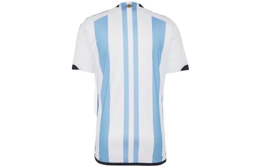 Lookbook 阿迪达斯 阿根廷 梅西球衣 2022卡塔尔世界杯 粉丝版 白色 男款 IB3597