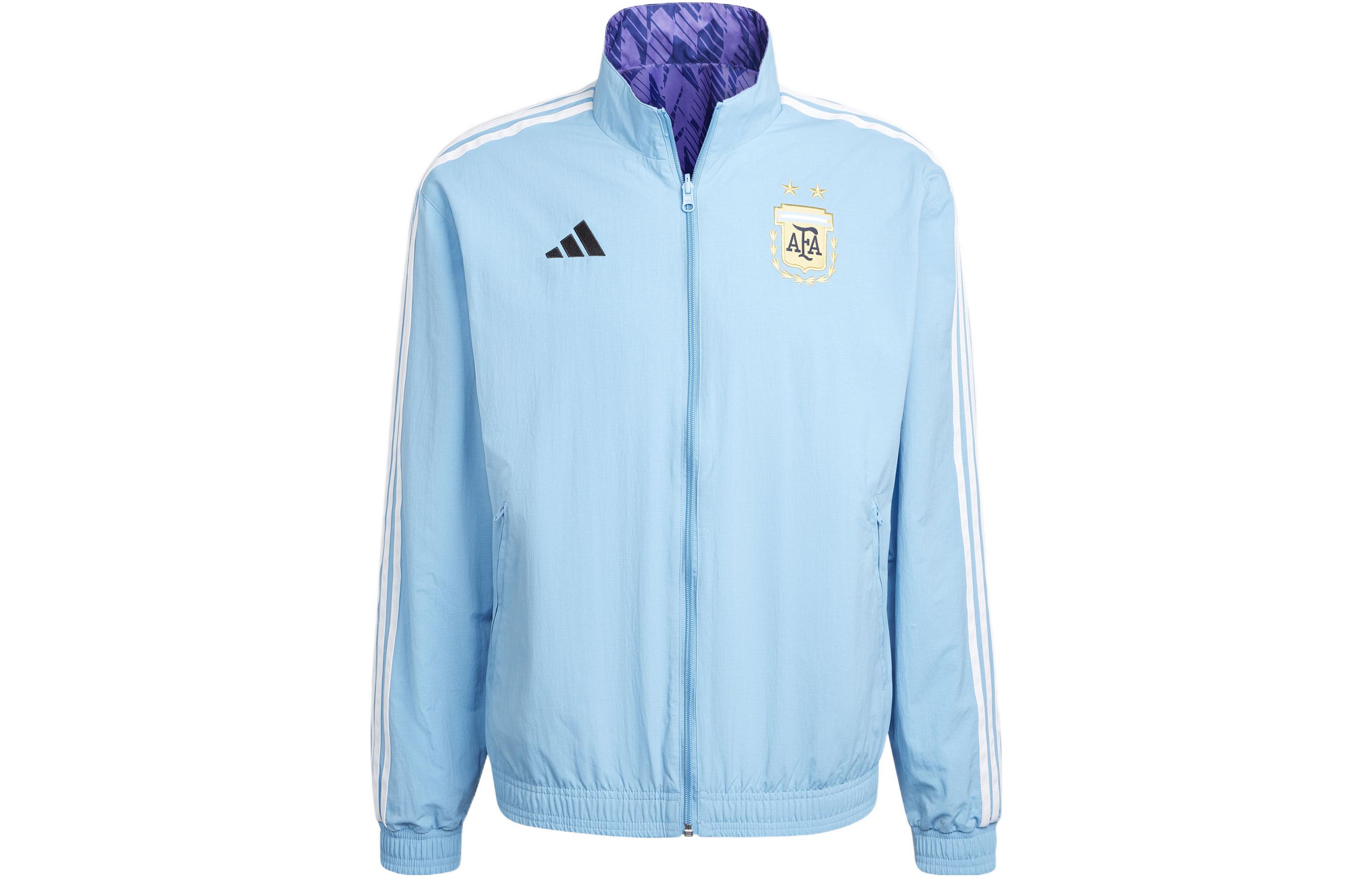 adidas Argentina National Team Reversible Retro Track Jacket Blue HF3948
