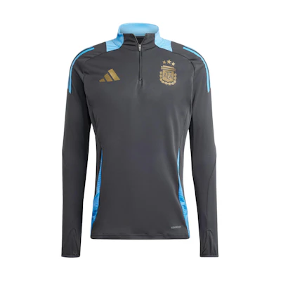 adidas Argentina Tiro 24 Competition Half-Zip Training Top Carbon Black IQ0819
