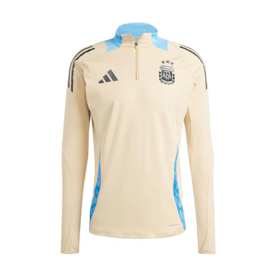 adidas Argentina Tiro 24 Competition Top Half-Zip Training Sweater Mist Brown IQ0820