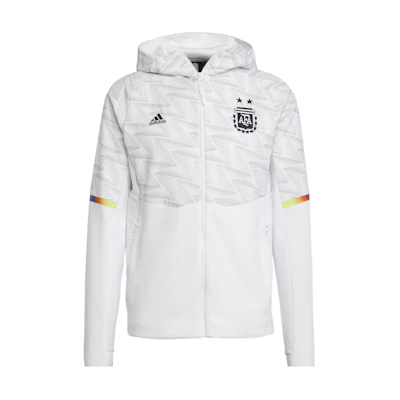 adidas Argentina Travel Print Zip Hoodie White IC4444
