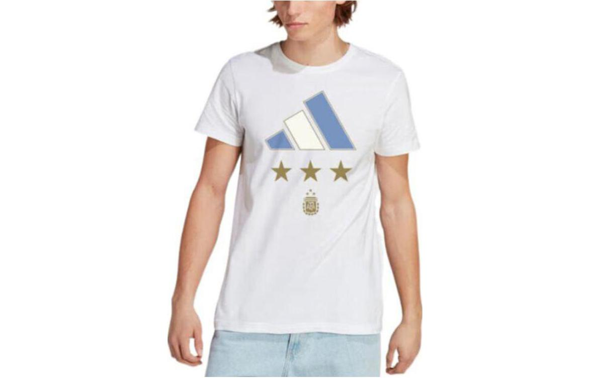 Buy adidas Argentina World Cup Champion 3-Star Commemorative T-Shirt White Men’s CW5822
