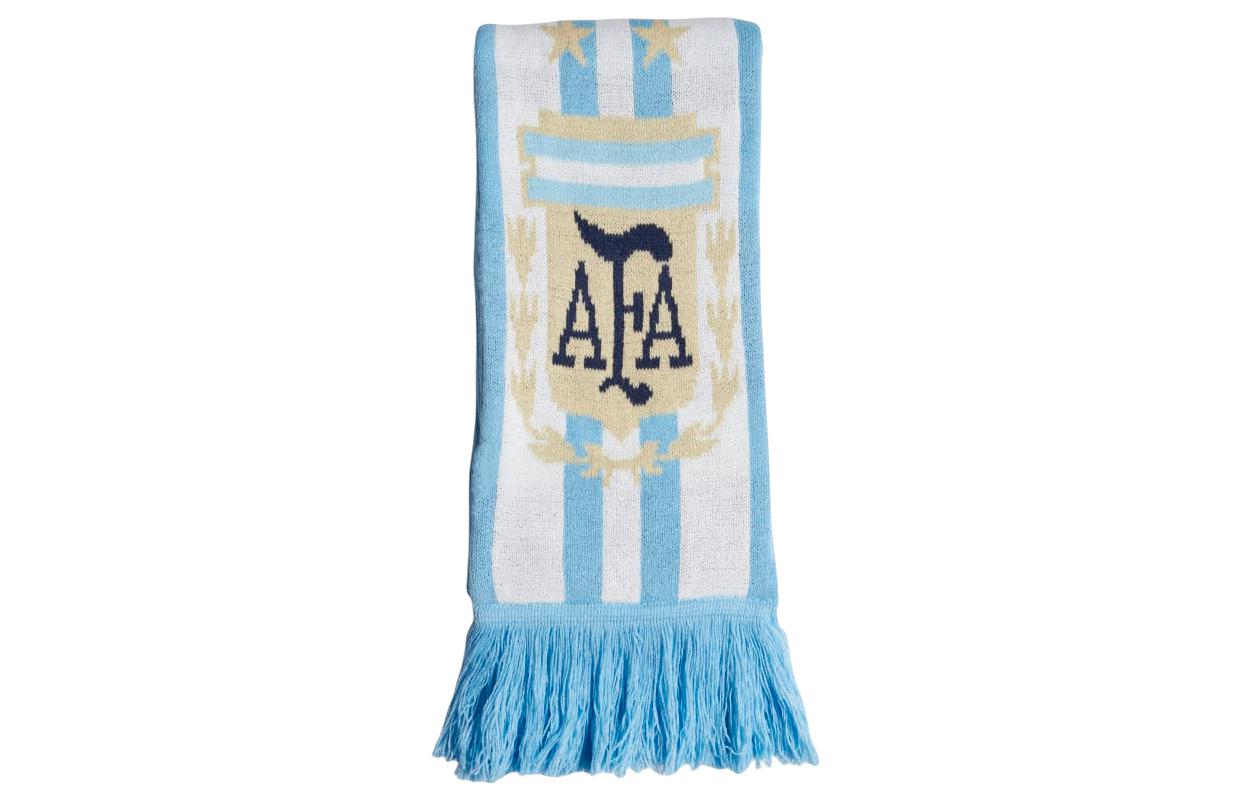 adidas Argentina World Cup Embroidered Logo Scarf Unisex Couples Edition HM6664