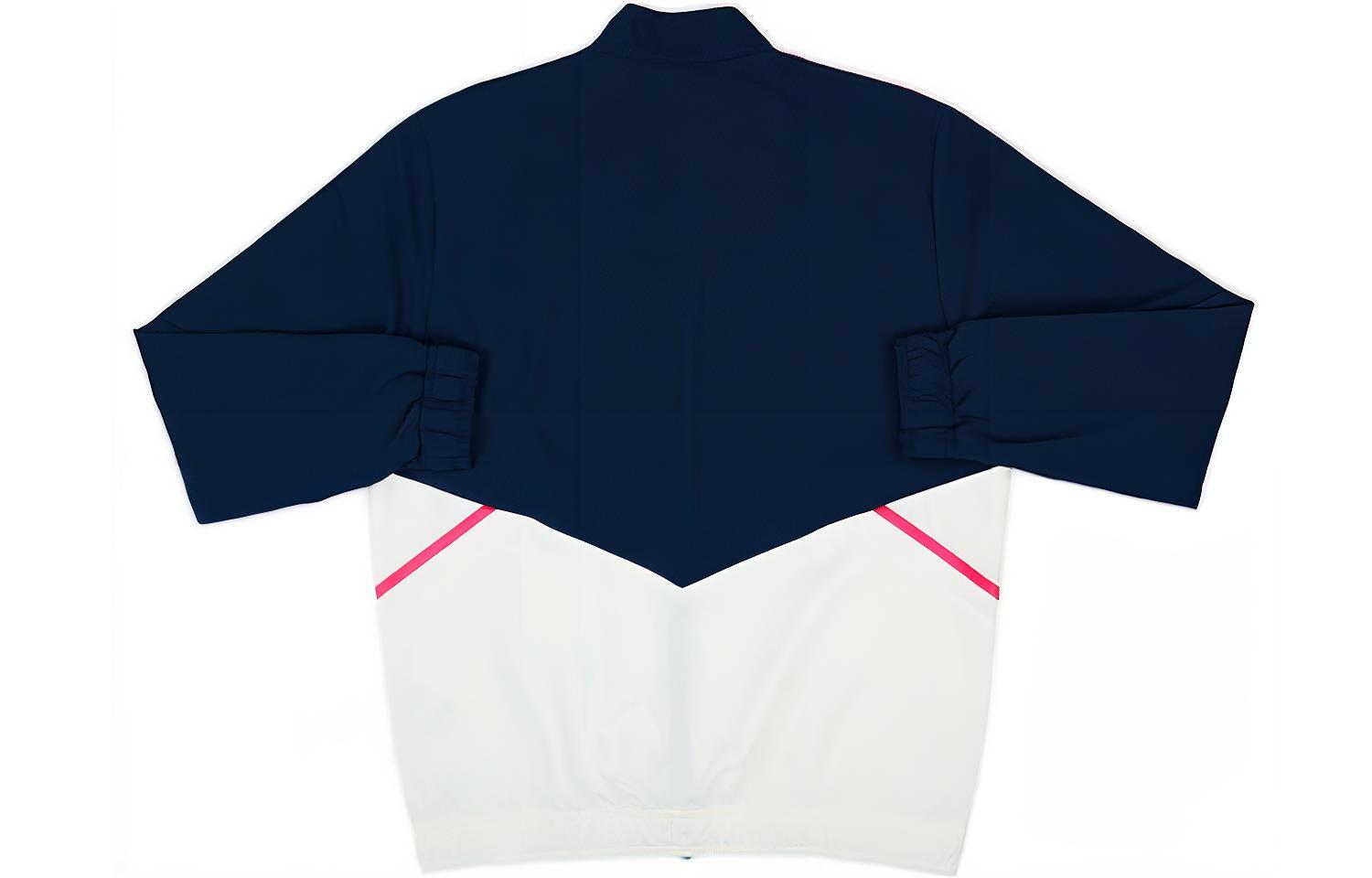 Lookbook 阿迪达斯 阿森纳 2022-23 深蓝三条纹标志运动夹克. HT4442