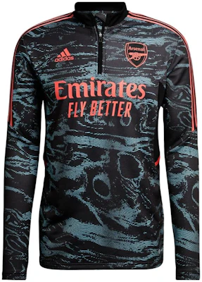 adidas Arsenal 22/23 Baju Latihan Teal Lengan Panjang Slim Fit Pullover HC1252 Buy adidas Arsenal 22/23 Baju Latihan Teal Lengan Panjang Slim Fit Pullover HC1252