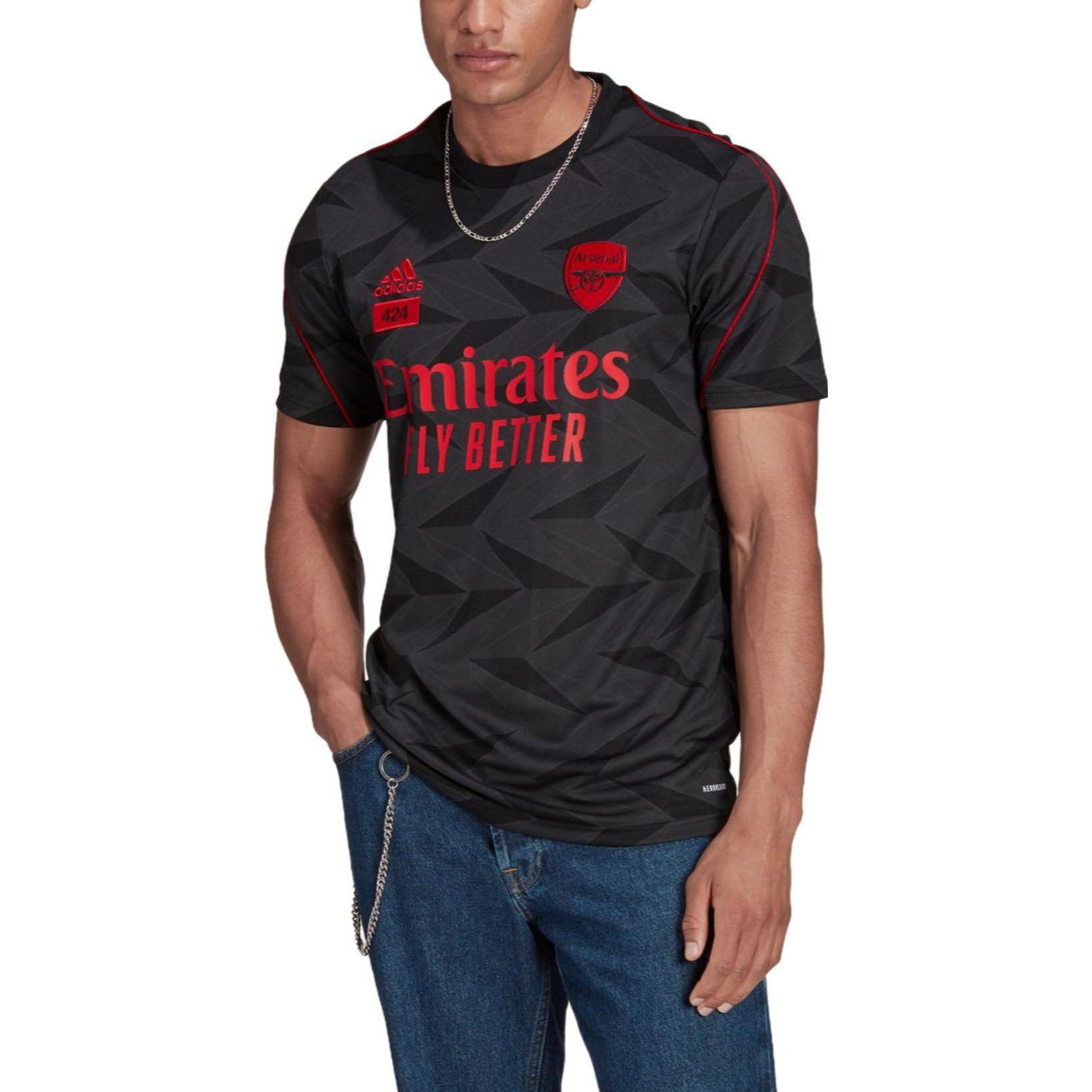 Purchase adidas Arsenal Baju T Retro Cetakan Huruf Hitam Bola Sepak. H31429