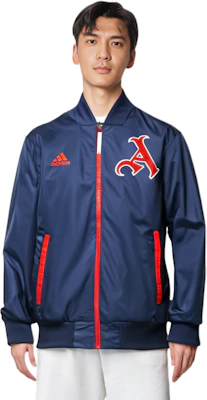 adidas Arsenal AFC LNY Bomber Jaket Navy Logo Bolasepak Jaket Penerbangan HA5260 Details for adidas Arsenal AFC LNY Bomber Jaket Navy Logo Bolasepak Jaket Penerbangan HA5260