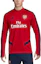 Shop adidas 阿森納 AFC TR 訓練款男士圓領運動衫 紅色 EH5719