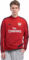 Sizing adidas 阿森納 AFC TR 訓練款男士圓領運動衫 紅色 EH5719