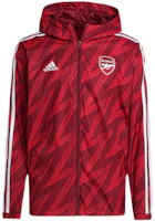 adidas Arsenal AFC Windbreaker Soccer Training Logo Jacket Men’s Dark Red GR4196 adidas Arsenal AFC Windbreaker Soccer Training Logo Jacket Men’s Dark Red GR4196