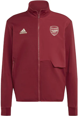 adidas Jaket Arsenal Anthem Craft Red Logo Kerah Tinggi Lengan Panjang HZ2080 Order adidas Jaket Arsenal Anthem Craft Red Logo Kerah Tinggi Lengan Panjang HZ2080