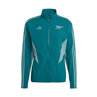 adidas Arsenal Anthem Jacket Retro 3-Stripes Colorblock Teal/Green HZ2072