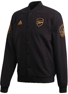 adidas Jaket Arsenal Hitam dengan Kerah Tegak FQ6624 Order adidas Jaket Arsenal Hitam dengan Kerah Tegak FQ6624