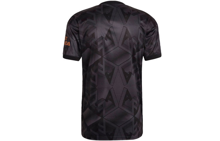 Lookbook 阿迪達斯 阿森納球迷版短袖黑色足球球衣 男款 H35902
