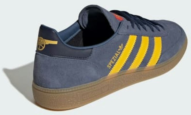 adidas 阿森納足球俱樂部 Handball Spezial 二手運動鞋 深藍/淡黃/學院海軍藍 KK3021 Details for adidas 阿森納足球俱樂部 Handball Spezial 二手運動鞋 深藍/淡黃/學院海軍藍 KK3021