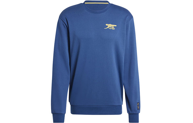 adidas Arsenal Football Crewneck Sweatshirt Blue IU2072