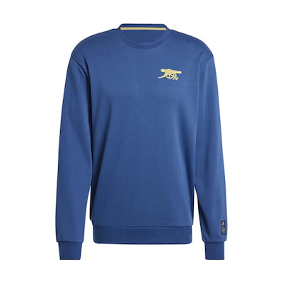 adidas Arsenal Football Crewneck Sweatshirt Blue IU2072