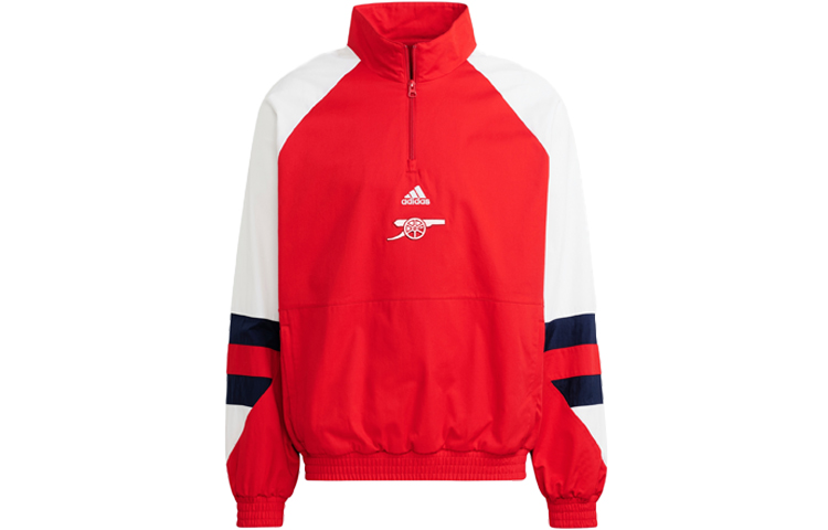 adidas Arsenal Icon Top Retro Soccer Track Jacket Light Scarlet () HT7152