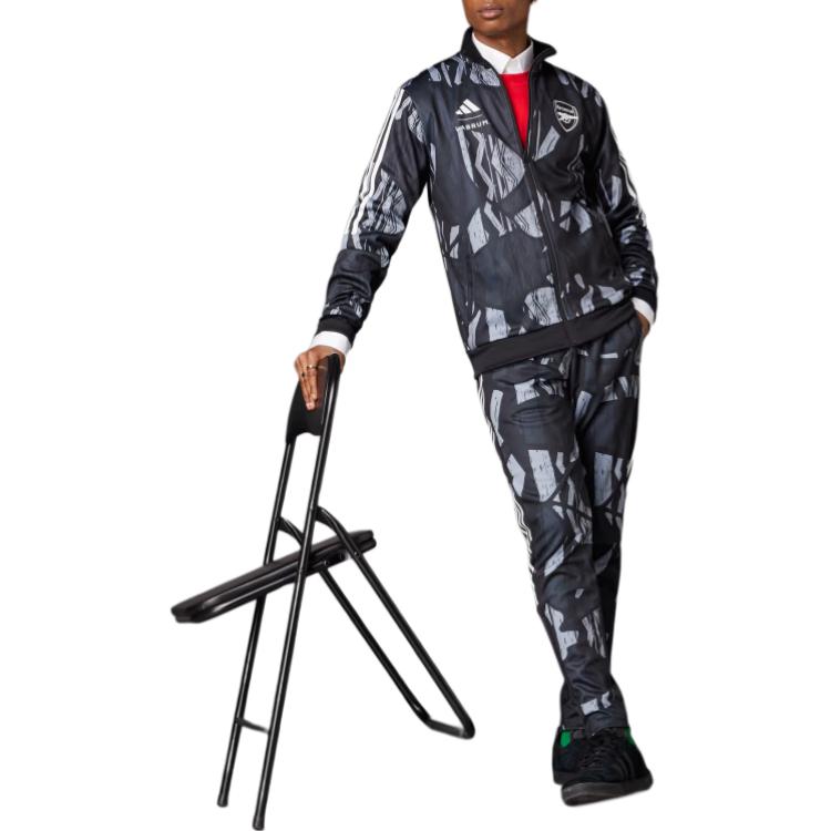 adidas Arsenal LABRUM Tiro Track Top Black Football Jacket Long Sleeve IW3902 圖 5