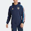Lookbook adidas Arsenal Hoodie Cetak Huruf Biru Navy dengan Tali Serut HZ9990