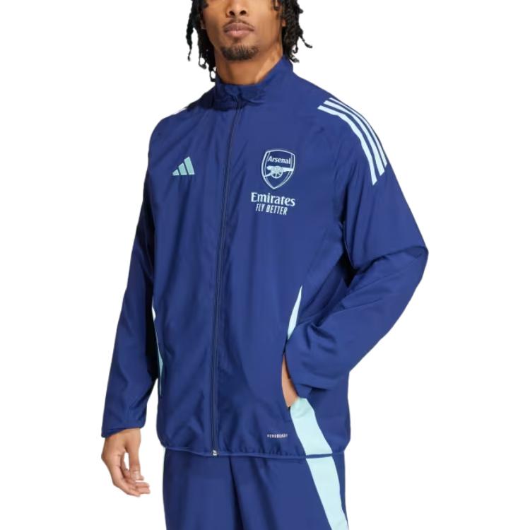 adidas Arsenal Logo Badge Print Zip Jacket - Midnight Navy IT2225 圖 3