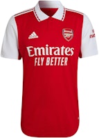 adidas 阿森納球員版紅色足球短袖球衣徽標T恤。 H35904 Order adidas 阿森納球員版紅色足球短袖球衣徽標T恤。 H35904