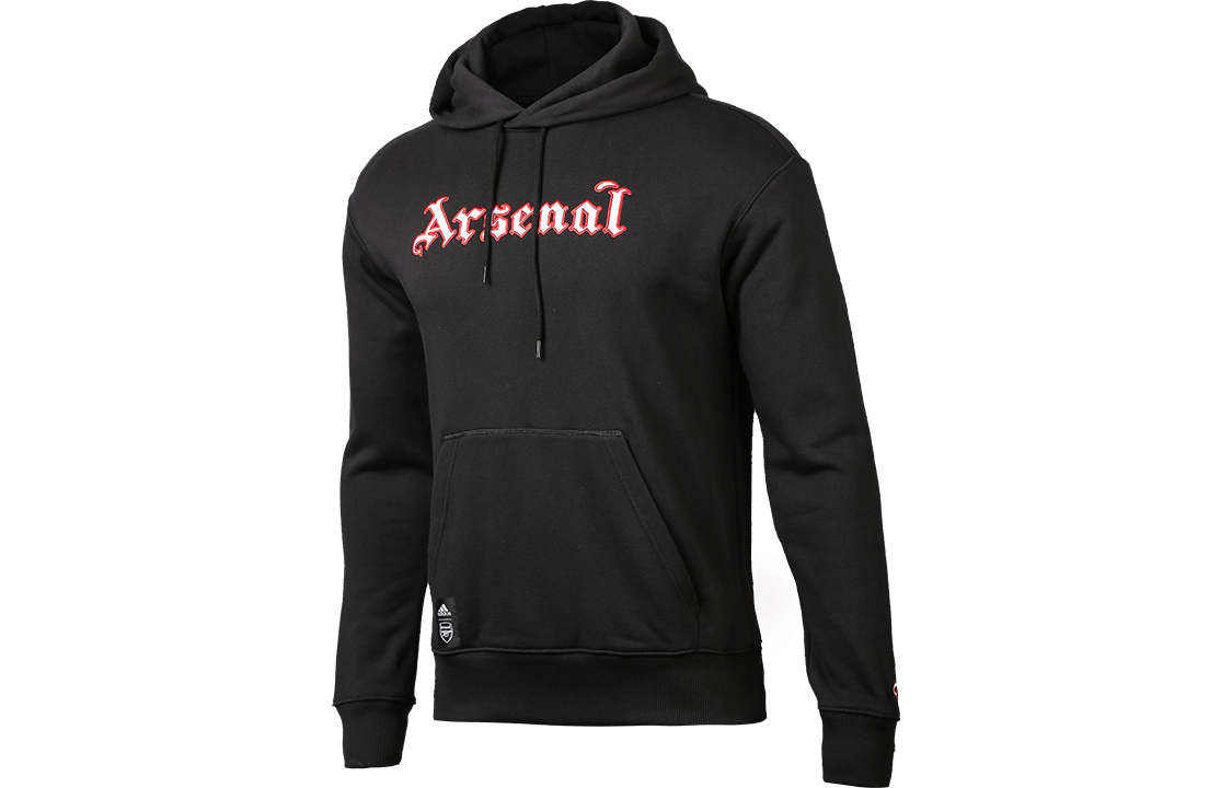 adidas Arsenal Pullover Football Sweatshirt Men Black FQ6940