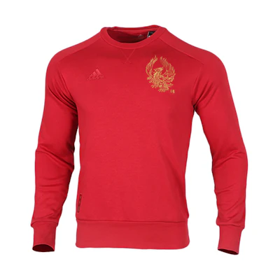 adidas Arsenal Red Crewneck Pullover Sweatshirt Casual Sportswear GH0030