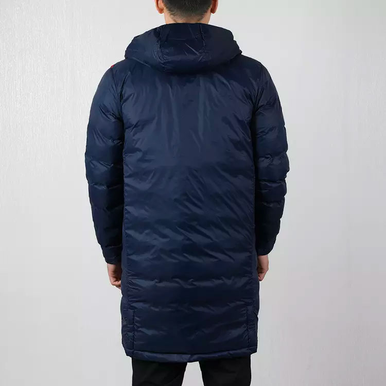 Purchase 阿迪達斯 阿森納 SSP L 連帽冬季外套 深藍 中長款 EH5627