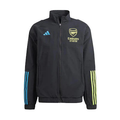 adidas Arsenal Tiro 23 Presentation Track Jacket Black HZ2157