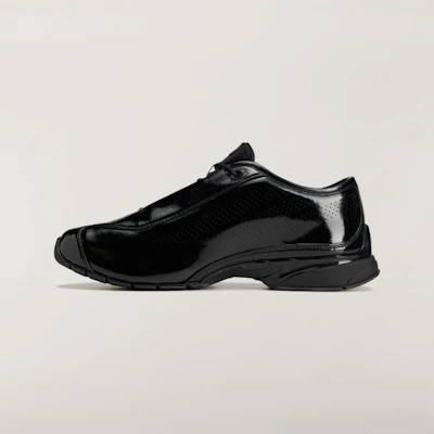 adidas ARTE F50 Patent Leather Sneakers Core Black/Core Black/Core Black HQ3324 Details for adidas ARTE F50 Patent Leather Sneakers Core Black/Core Black/Core Black HQ3324