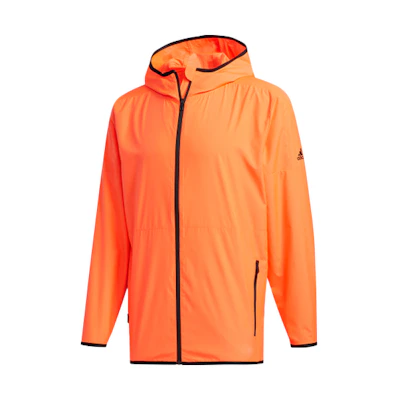 adidas Athletic Fit Jacket Red Fluorescent FM5348