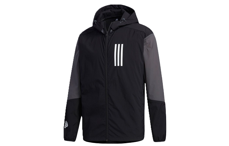 adidas Athletic Logo Fit Jacket Black GL5626