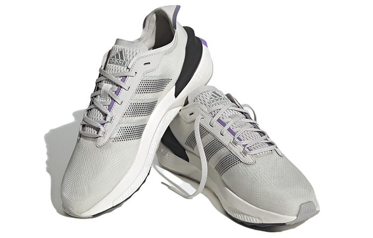 Lookbook アディダス Avryn グレーシルバーバイオレット ID9422