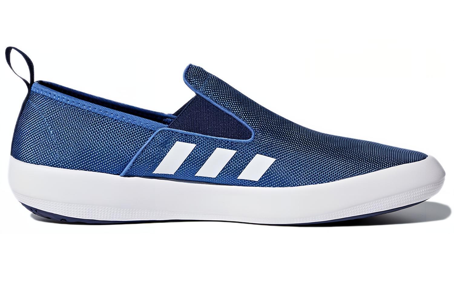 Order adidas B Slip-On DLX 'Biru Putih' AQ0716