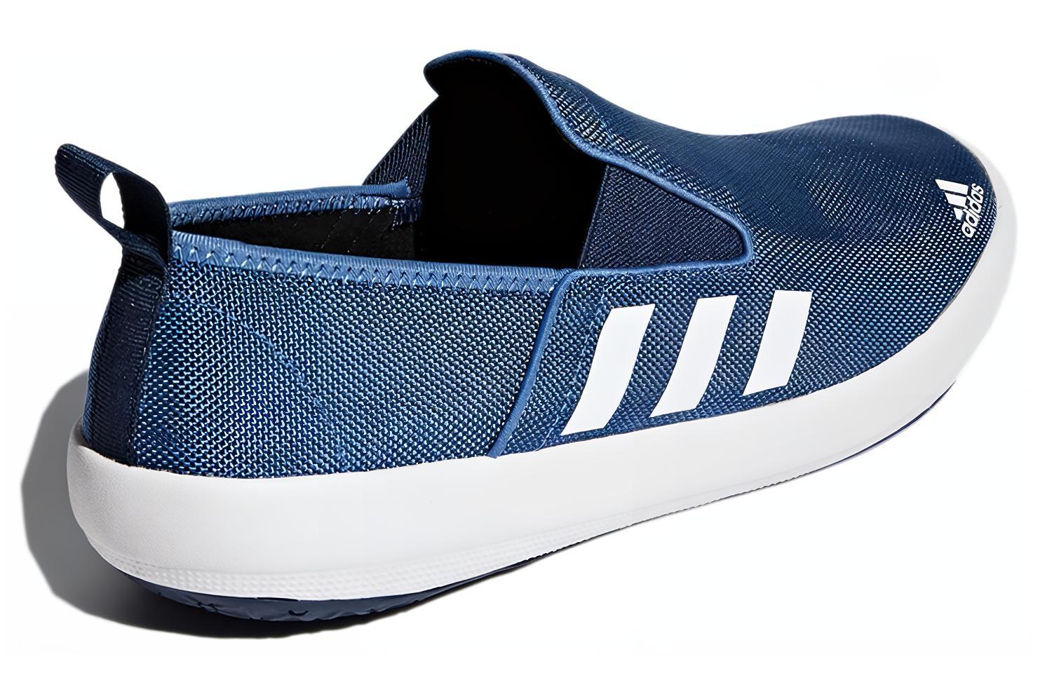Shop adidas B Slip-On DLX 'Biru Putih' AQ0716