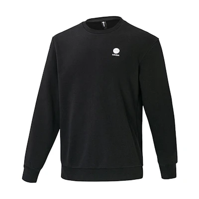 adidas Back Graphic Pullover Hoodie Unisex Black IC9246