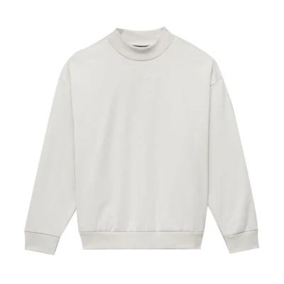 adidas Back Logo Print Crewneck Long Sleeve Sweatshirt White Unisex (Japan Edition) IN4244-JAPAN