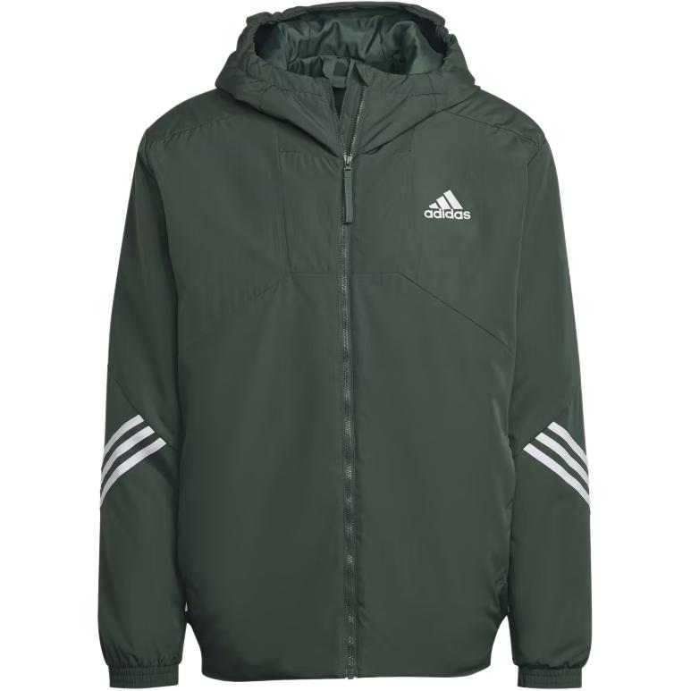 adidas Back To Sport Hooded Jacket Oxidized Green - Warm & Durable HG6009