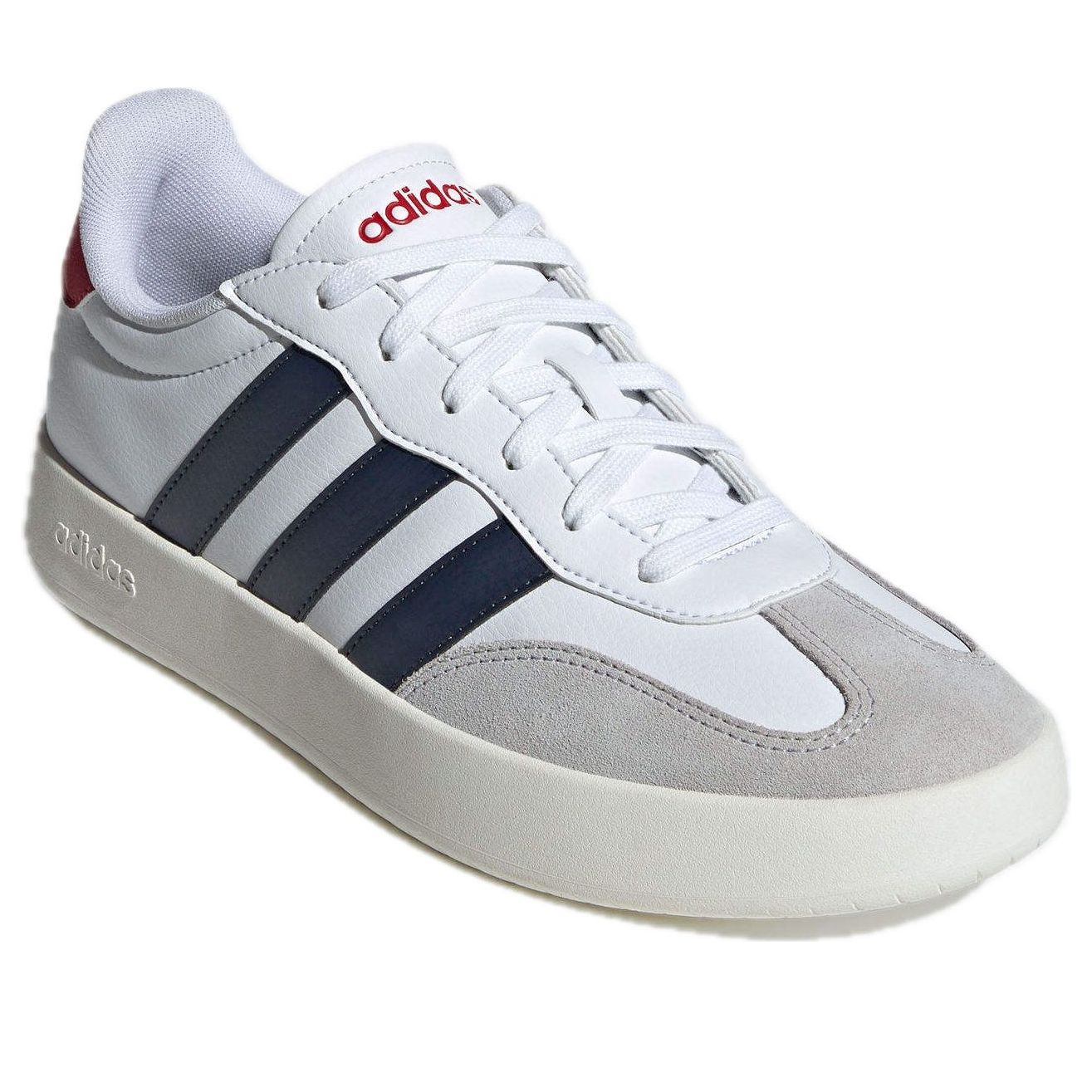 adidas Barreda 'White Shadow Navy Scarlet' 圖 2