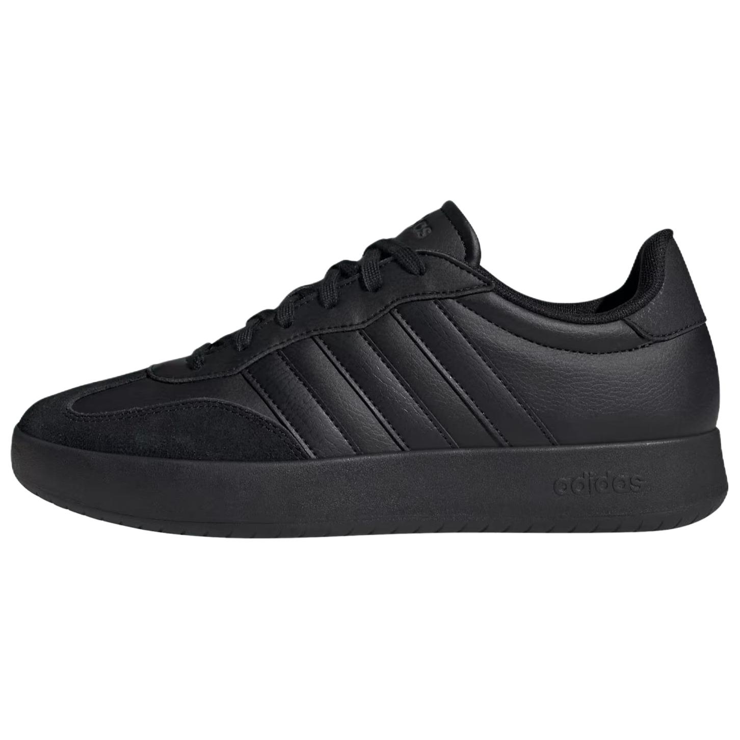 adidas BARREDA Casual Supportive Sneakers Black Shoes JR1321
