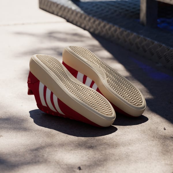 Shop アディダス バレダ デコード スニーカー ベター スカーレット/オフホワイト/ピュアルビー JR3517