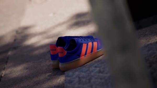 Order adidas Barreda Decode 運動鞋 半透明藍/橙色/膠底 JR3521