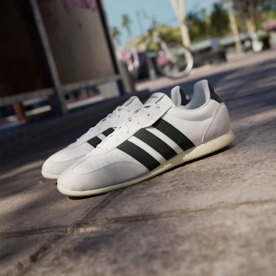Adidas Barreda Lo 白色/黑色/香草色運動鞋 JR4618 Cheap Adidas Barreda Lo 白色/黑色/香草色運動鞋 JR4618